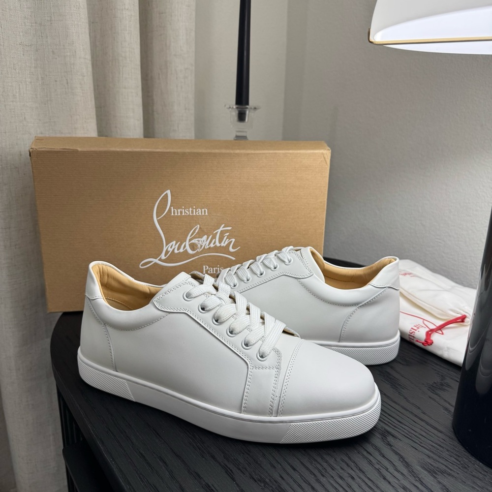 Christian Louboutin Vieira Sneaker Leather White 42
